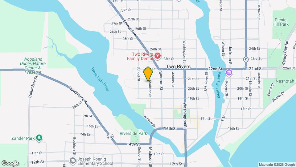 2012 Madison St Map and Location Details