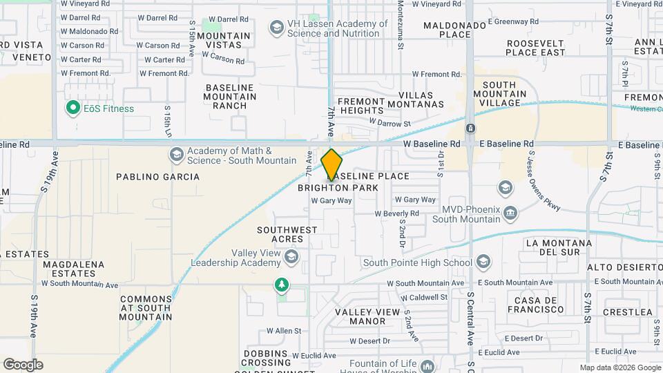 602 W Beautiful Ln Map and Location Details