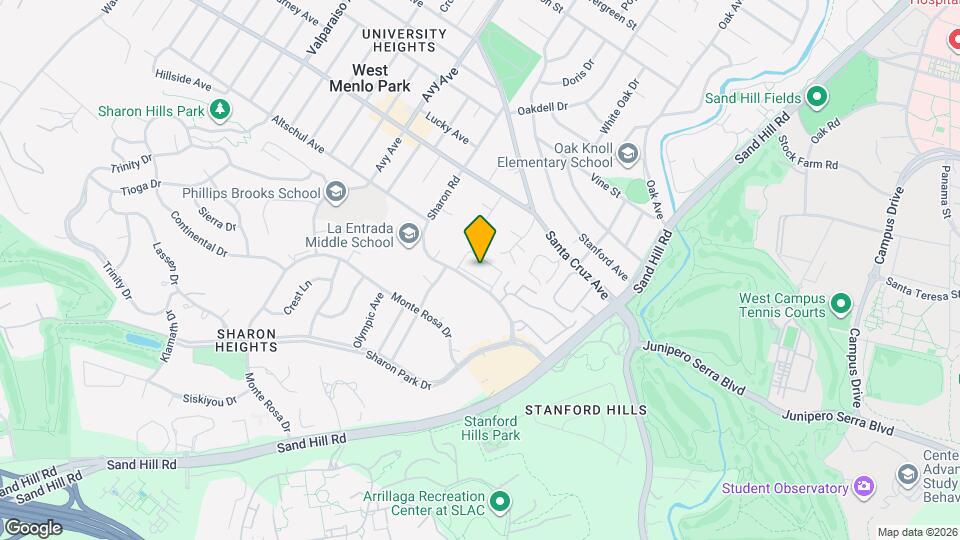 2335 Sharon Rd, Unit 1 st Floor with Patio Map and Location Details