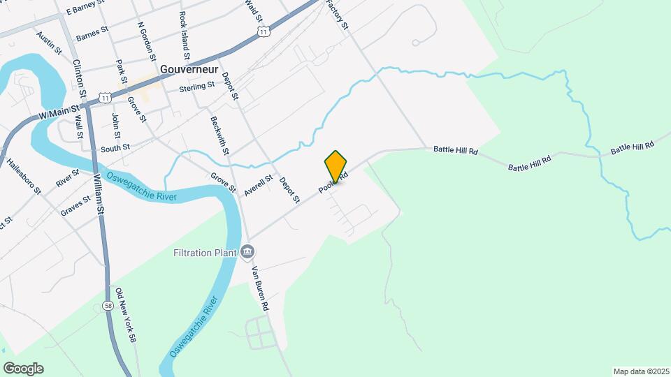 Parkstead Gouverneur Mapa y Detalles de la Ubicación
