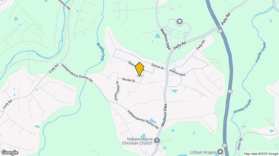 118 Friar Tuck Dr Mapa y Detalles de la Ubicación