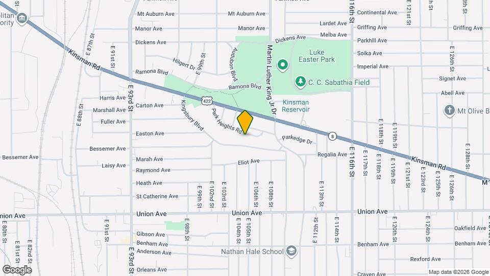 10502 Park Heights Rd Map and Location Details