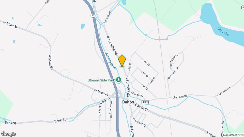 405 N Turnpike Rd Map and Location Details