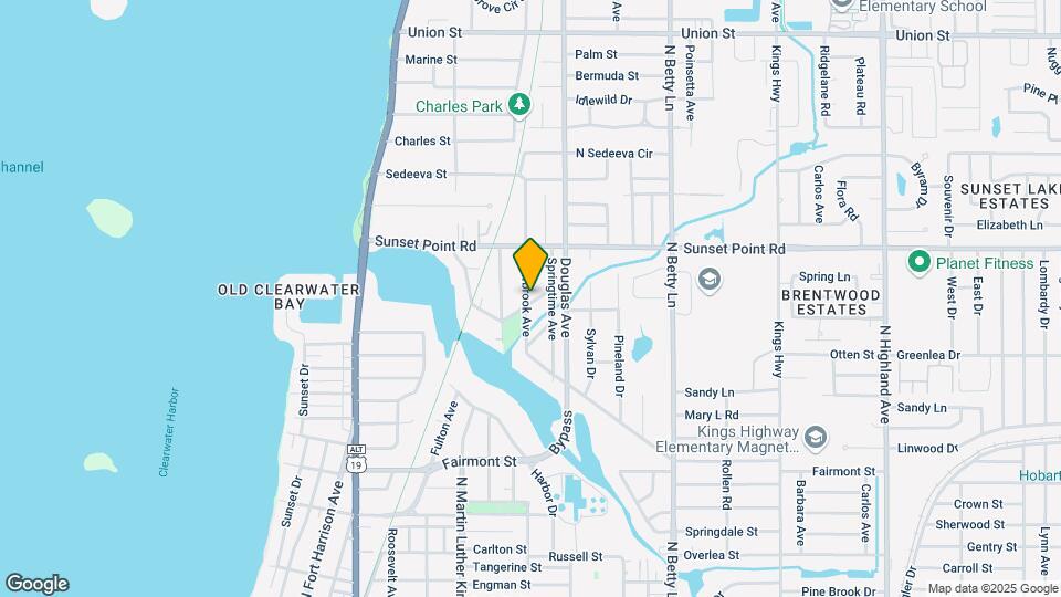 1841 Overbrook Ave Map and Location Details