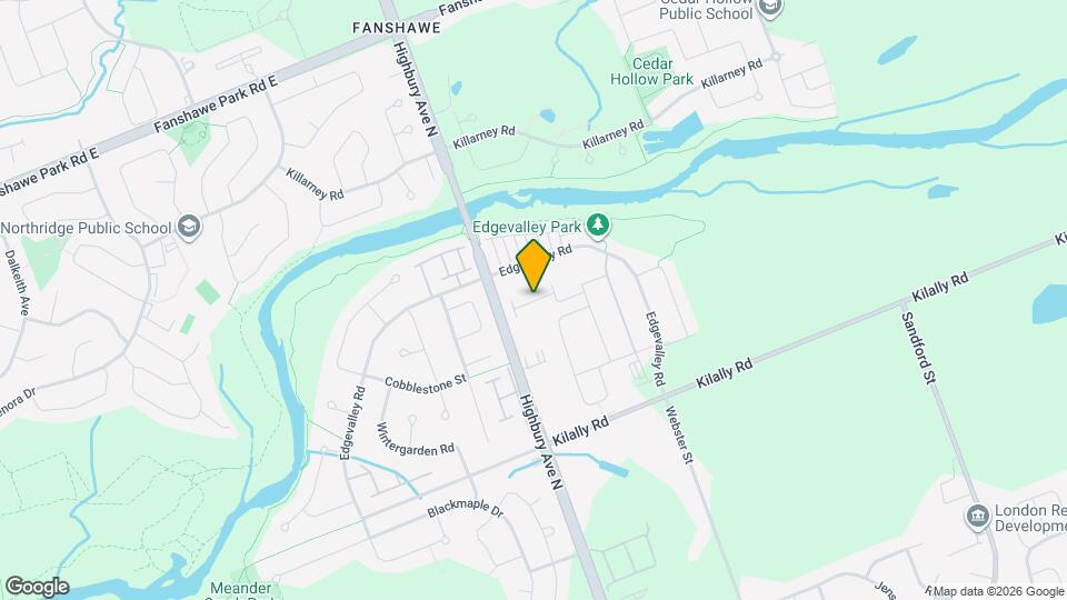 1625 Purser St Map and Location Details