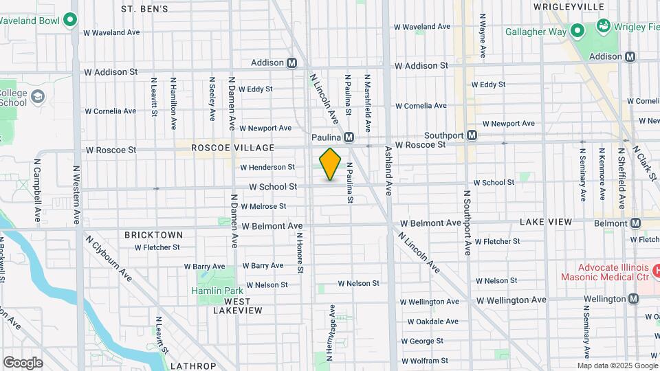 1754 W School St Mapa y Detalles de la Ubicación