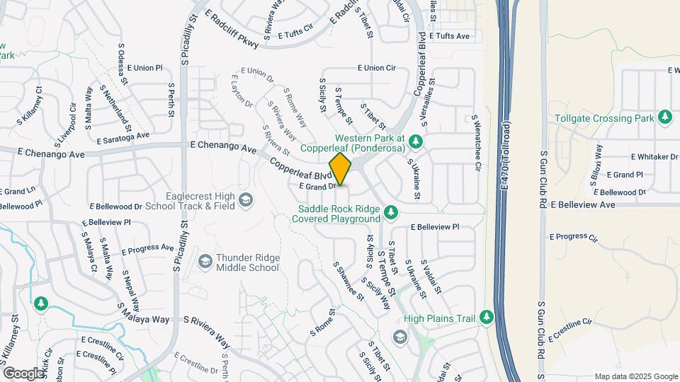 5024 S Shawnee St Map and Location Details