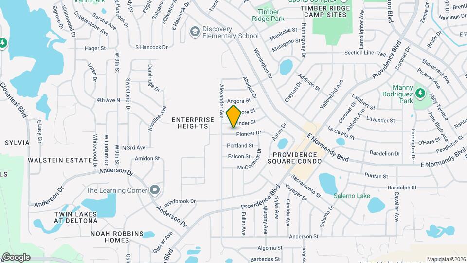 1016 Pioneer Dr Mapa y Detalles de la Ubicación