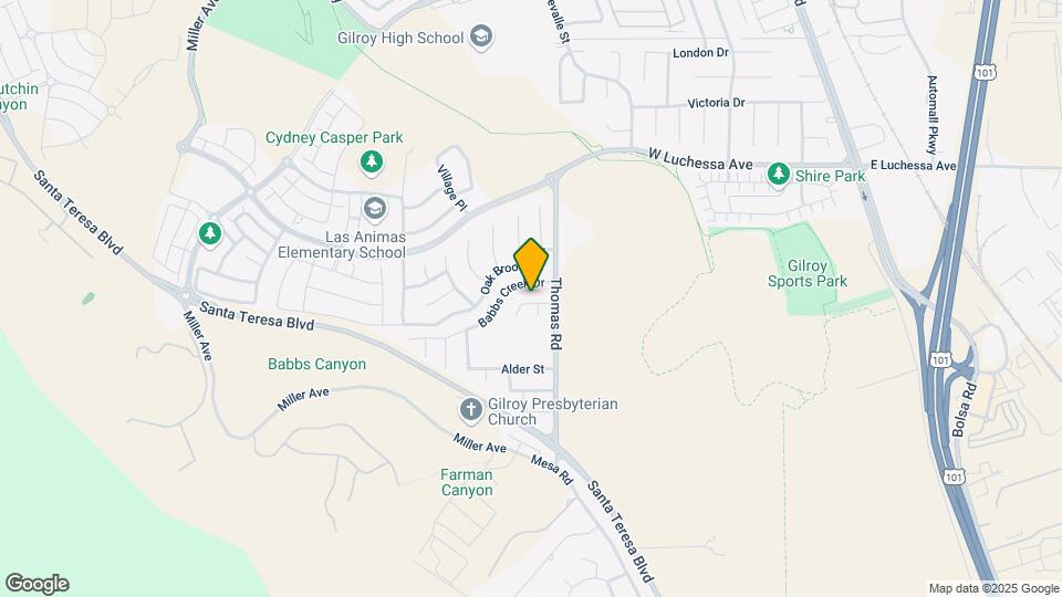 741 Vinca Ct Map and Location Details
