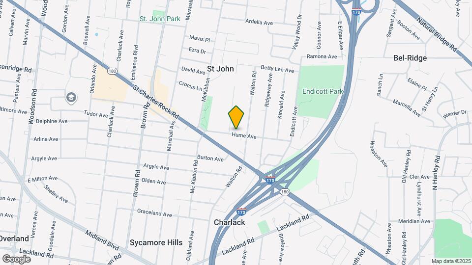 8621 Hume Ave Map and Location Details