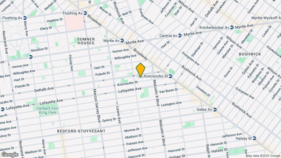 543 Kosciuszko St Map and Location Details