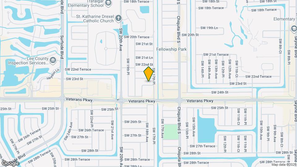 1729 SW 23rd St Map and Location Details