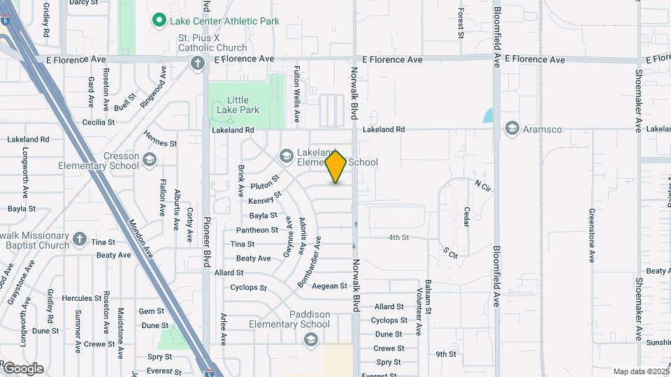 12158 Oracle St Map and Location Details