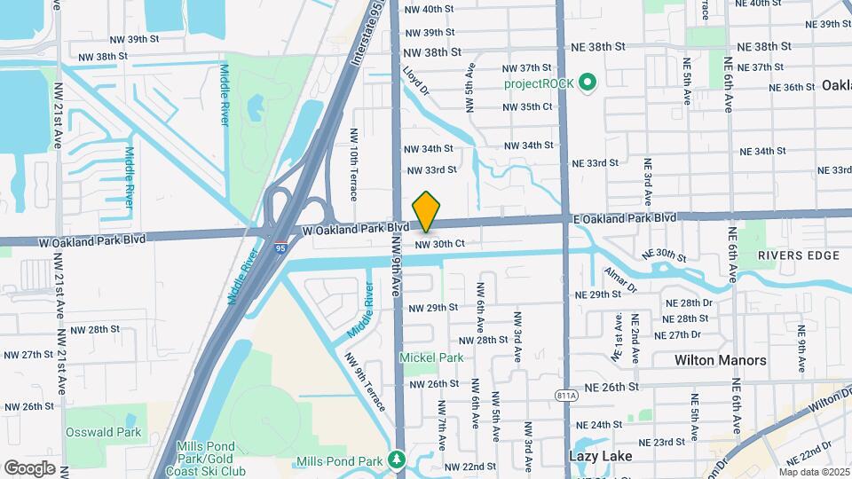 733 NW 30th Ct Map and Location Details