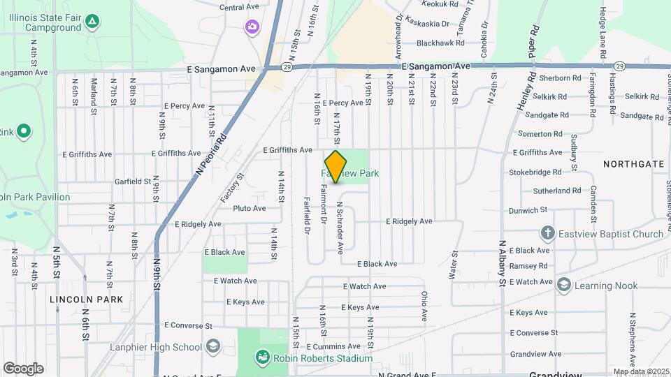 1745 N Schrader Ave Map and Location Details