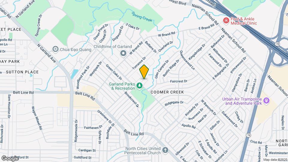 613 Glenview Cir Map and Location Details