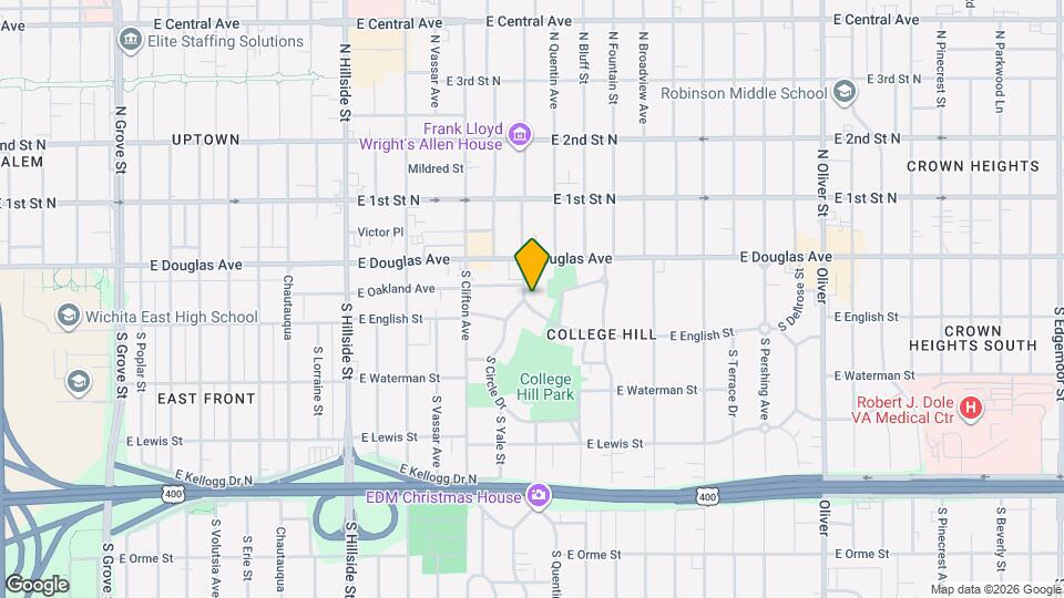 136 S Circle Dr, Unit 3103D Mapa y Detalles de la Ubicación