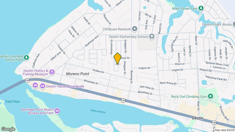 352 Sailfish Dr Map and Location Details