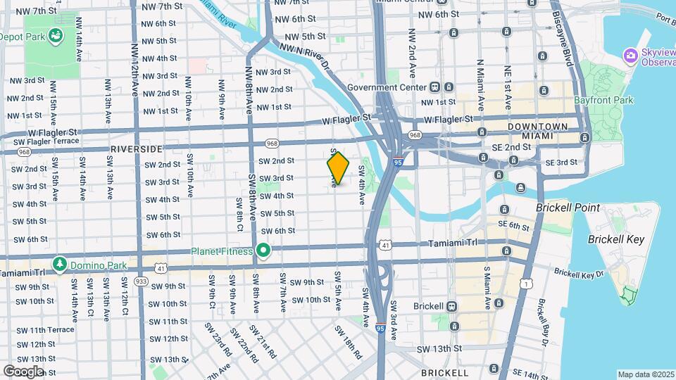 337 SW 5th Ave Map and Location Details