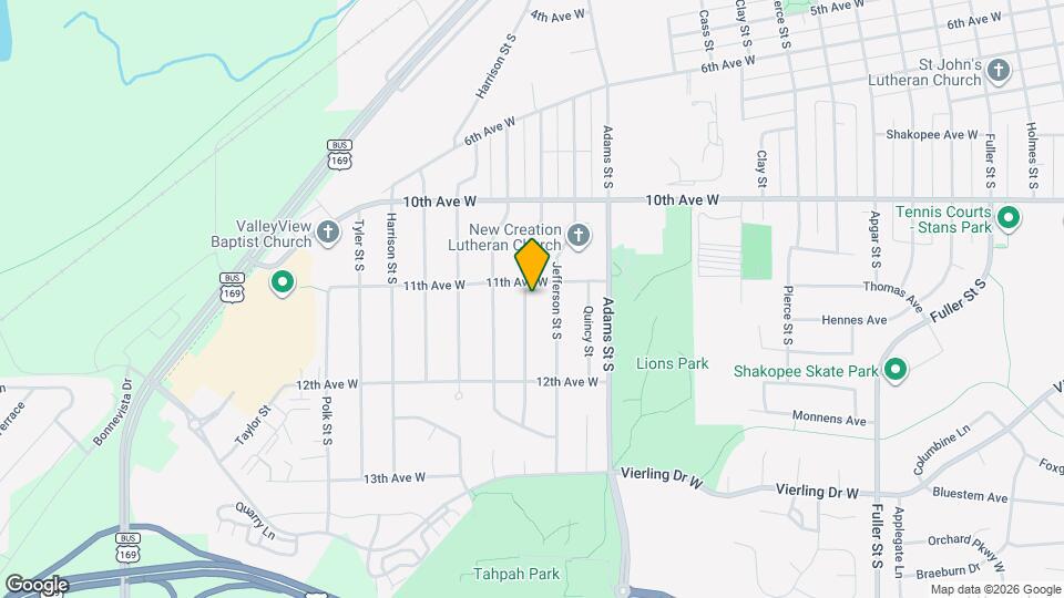 1115 Madison St S Map and Location Details