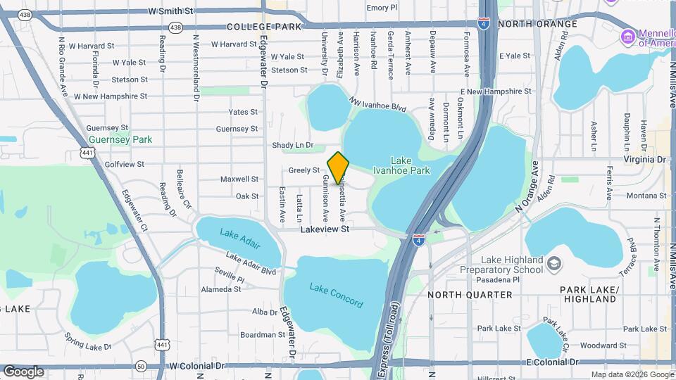 1240 Poinsettia Ave Mapa y Detalles de la Ubicación