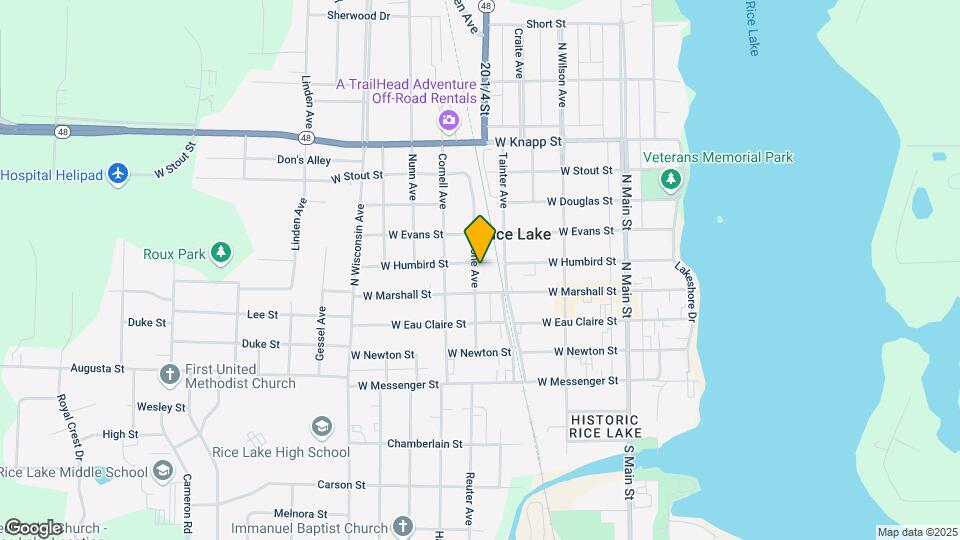 214 W Humbird St Mapa y Detalles de la Ubicación