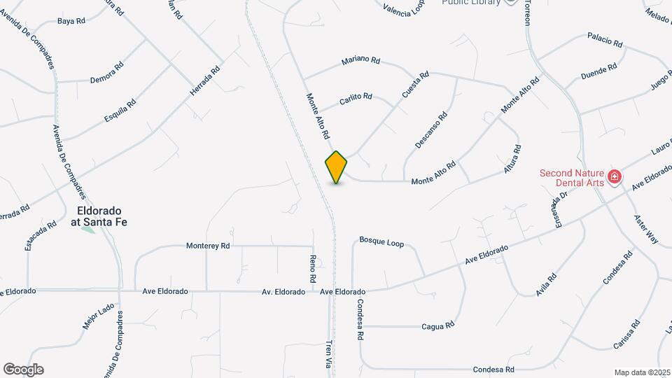 74 Monte Alto Rd Map and Location Details