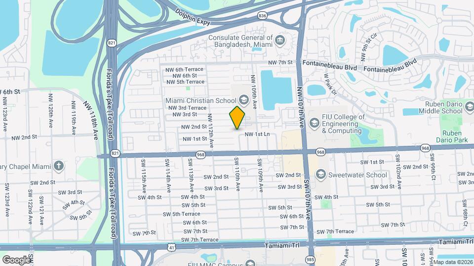 29 NW 109th Pl Map and Location Details