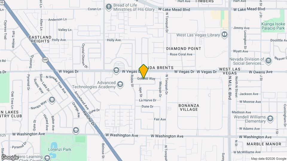 2241 Goldhill Way Map and Location Details