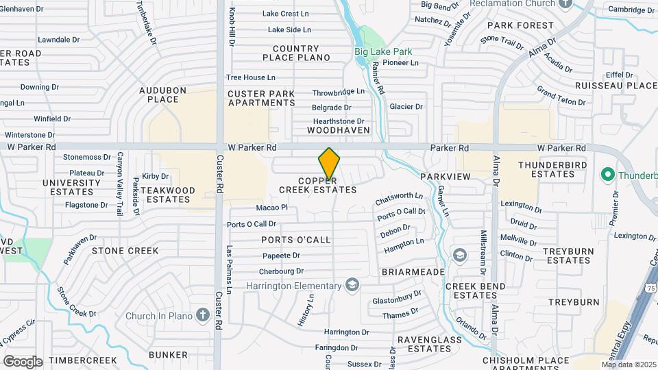 1605 Idyllwild Ct Map and Location Details