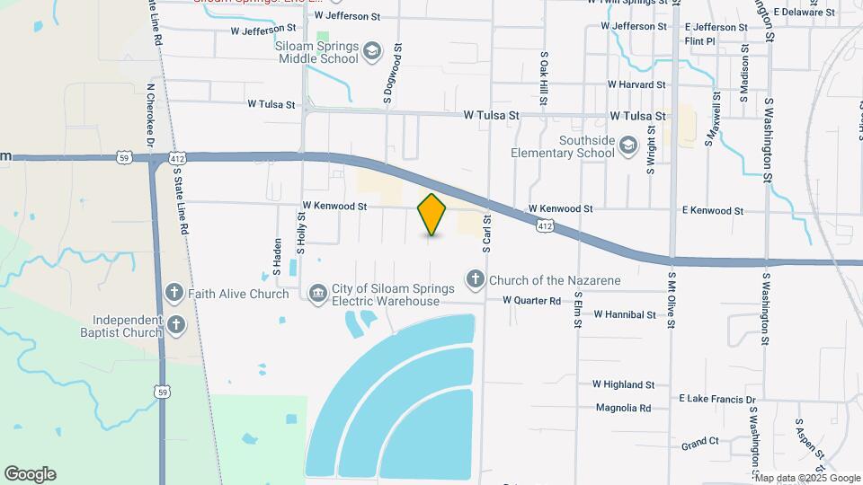 1205 S Prospect St Map and Location Details