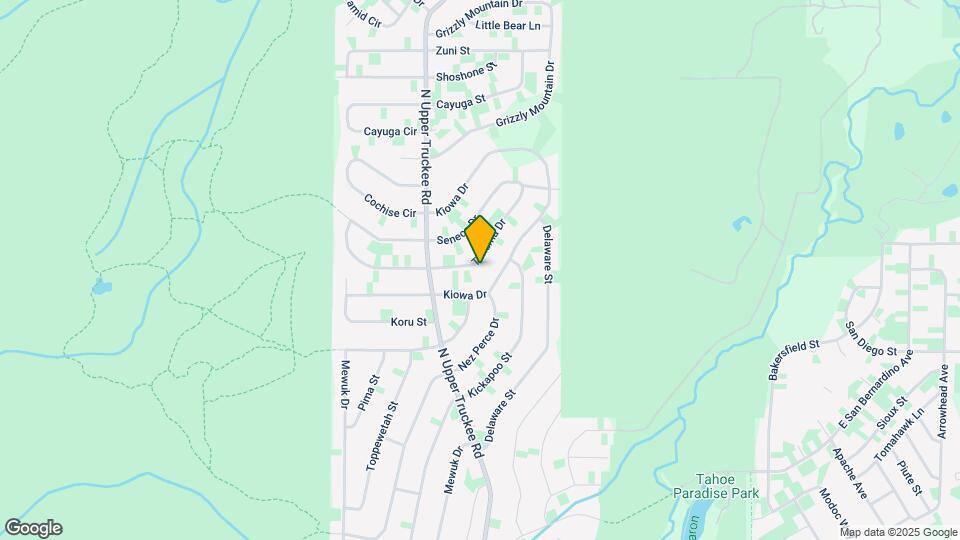 710 Tehama Dr Map and Location Details