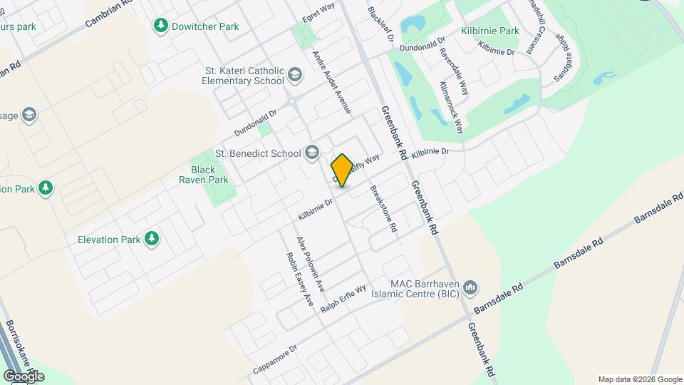 932 Kilbirnie Dr Map and Location Details