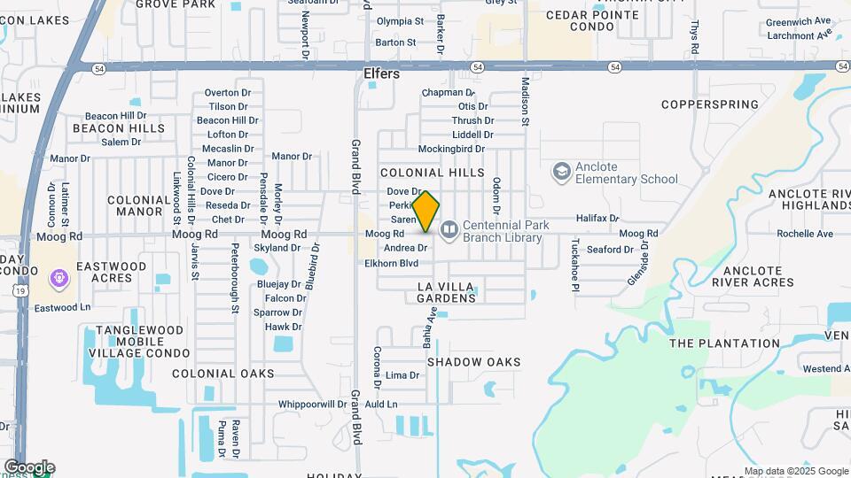 5702 Moog Rd Map and Location Details