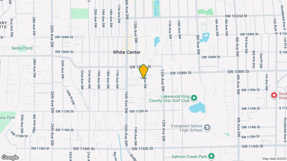 10743 14th Ave SW Map and Location Details
