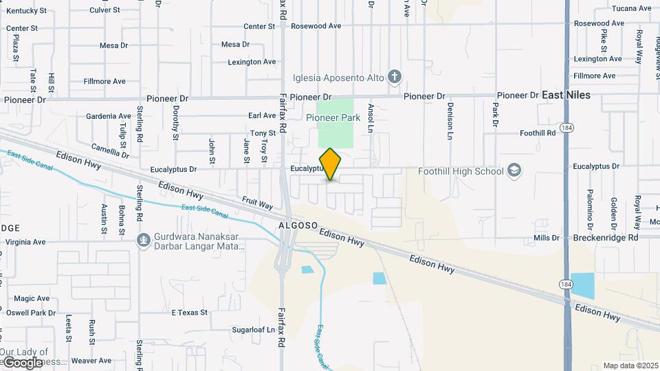 Pioneer Pines Mobile Home Park Map and Location Details