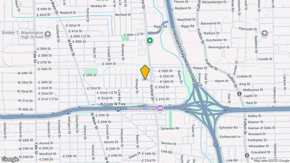 1216 D E 34th St Map and Location Details