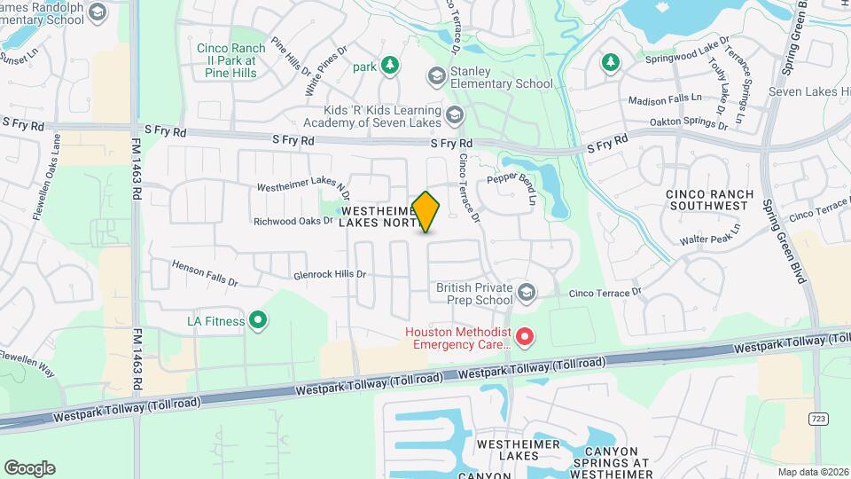 6302 Pepper Hollow Ln Map and Location Details