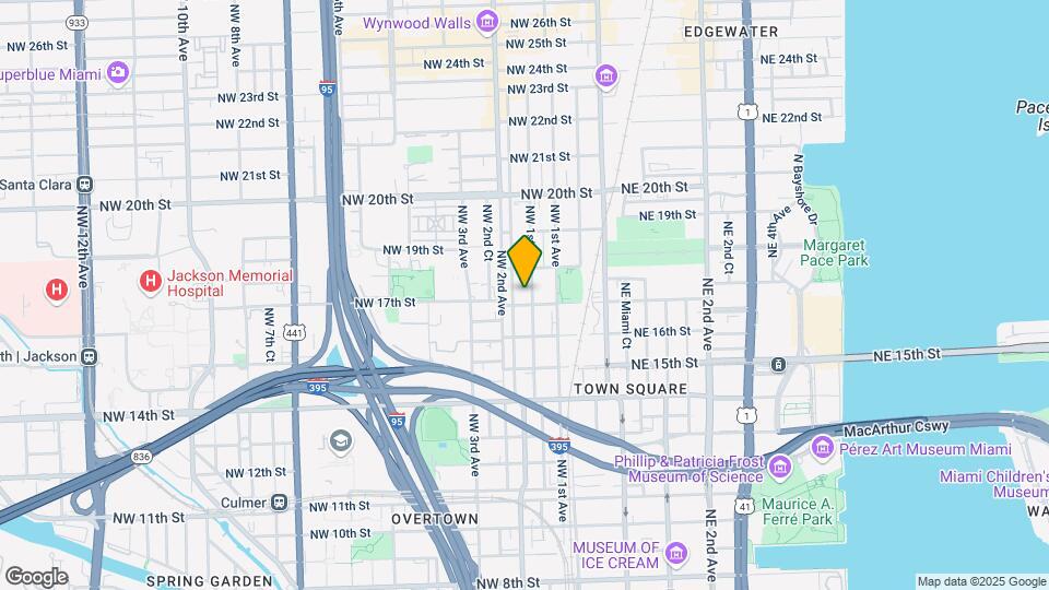 1710 NW 1st Ct Map and Location Details