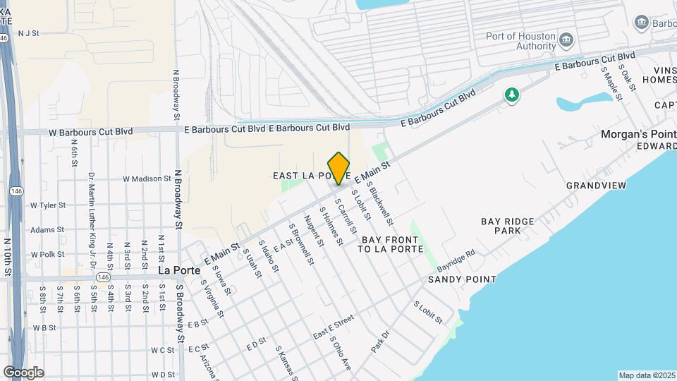 1110 E Main St Map and Location Details