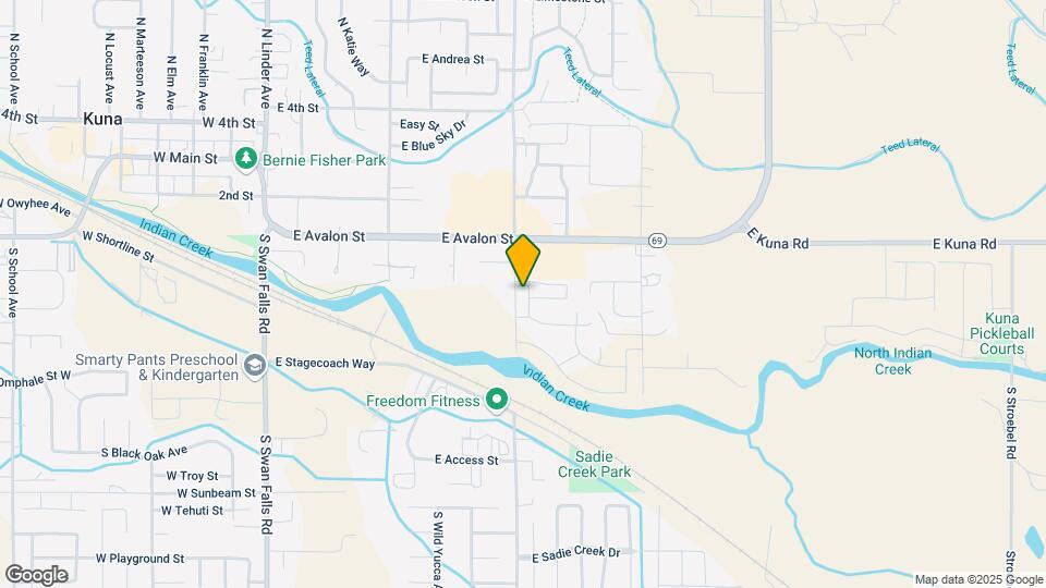 181 S Roaming Ln Map and Location Details