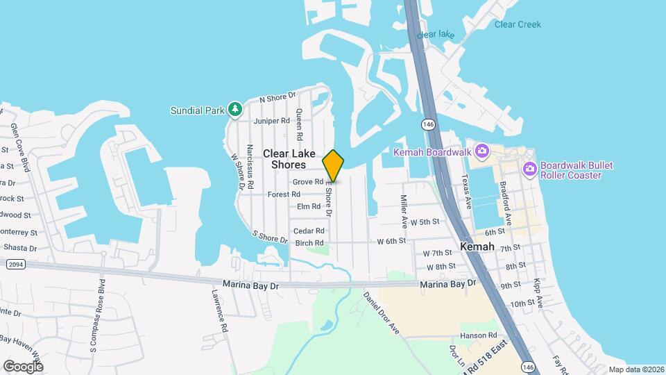 529 E Shore Dr Map and Location Details