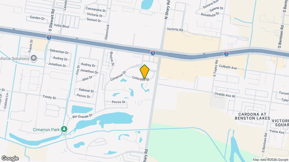 2308 Colorado St Map and Location Details