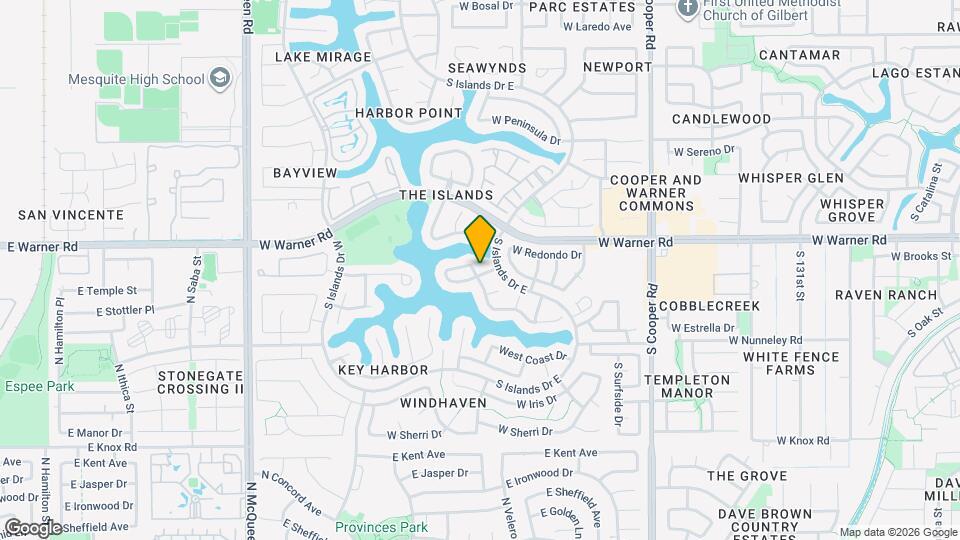 1126 W Grand Caymen Dr Map and Location Details