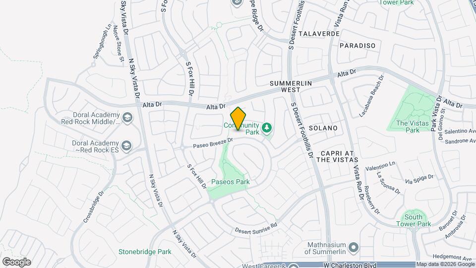 12057 La Palmera Ave Map and Location Details