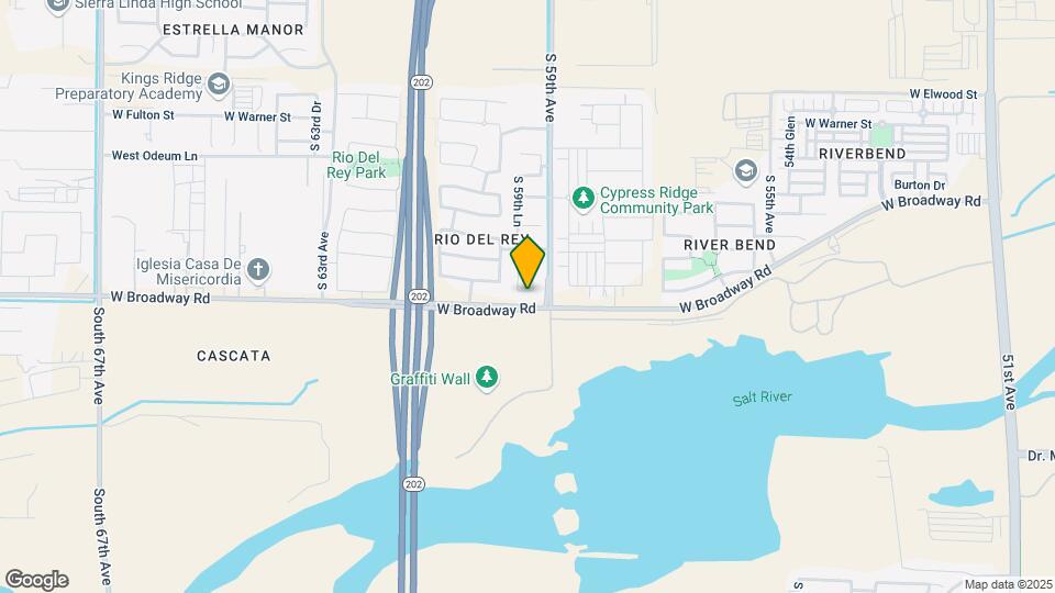 5919 W Trumbull Rd Map and Location Details