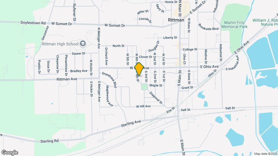 6 S 4th St Map and Location Details