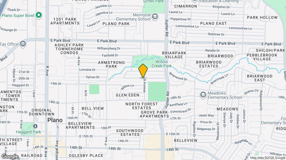 2112 Overglen Dr Map and Location Details