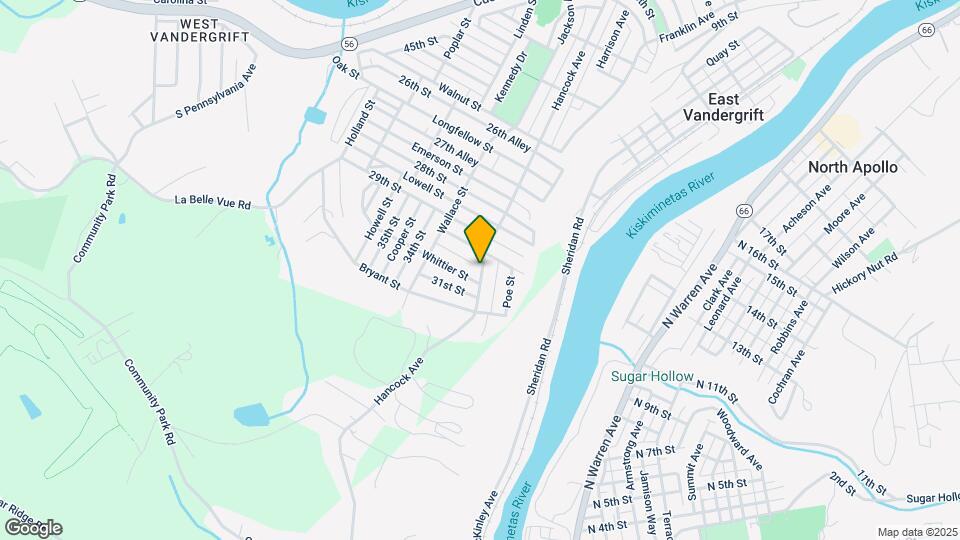 1008 Hancock Ave Map and Location Details