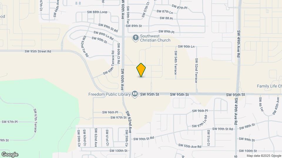 9301 SW 58th Cir Map and Location Details